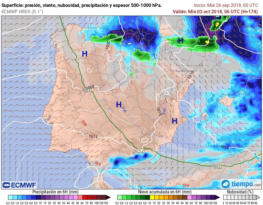 tempsdefred's tweet photo. Ojo por ojo! Possibles nevades al Pirineu amb una entrada freda al 2/3 d’octubre! ❄️❄️
Mireu el model ECMWF! El verd es neu!!! ❄️❄️❄️🤩
Aiaiaiaiaiaia #tempsdefrediscoming #projecte4estacions https://t.co/gwjsagvdFW
