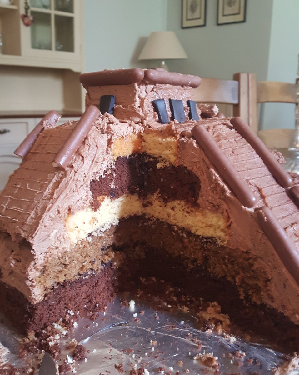 lydia_massiah's tweet photo. The cake I made for my son's 21st birthday. Decided on a Mayan temple (as he's recently returned from Central America) in layers of chocolate, coffee and vanilla.
There's plenty to go round ...
#cakeallweek #GBBO https://t.co/rdFlX3Mm8m