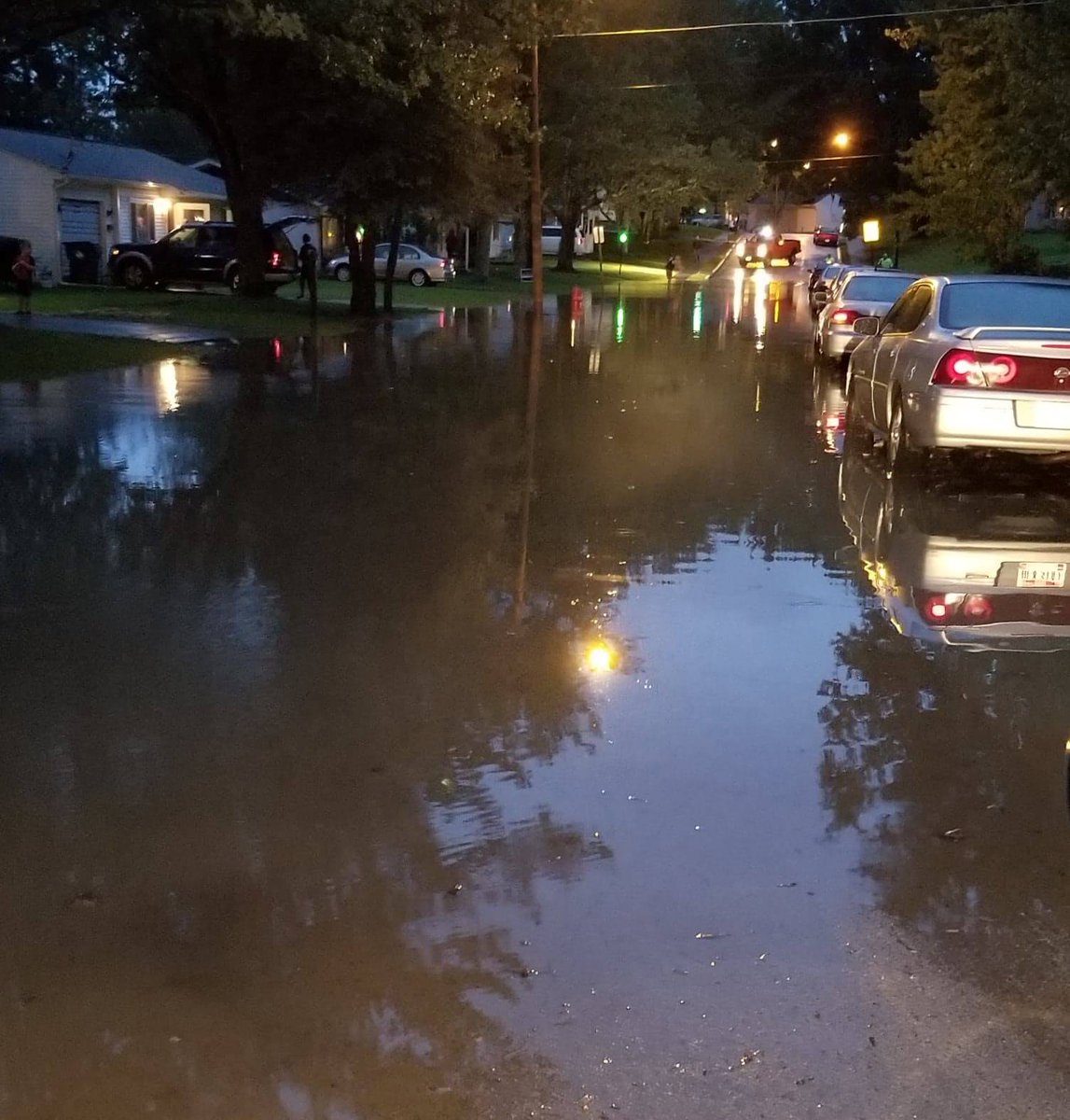 Johnstown Police say Lakeview Drive is closed due to heavy flooding