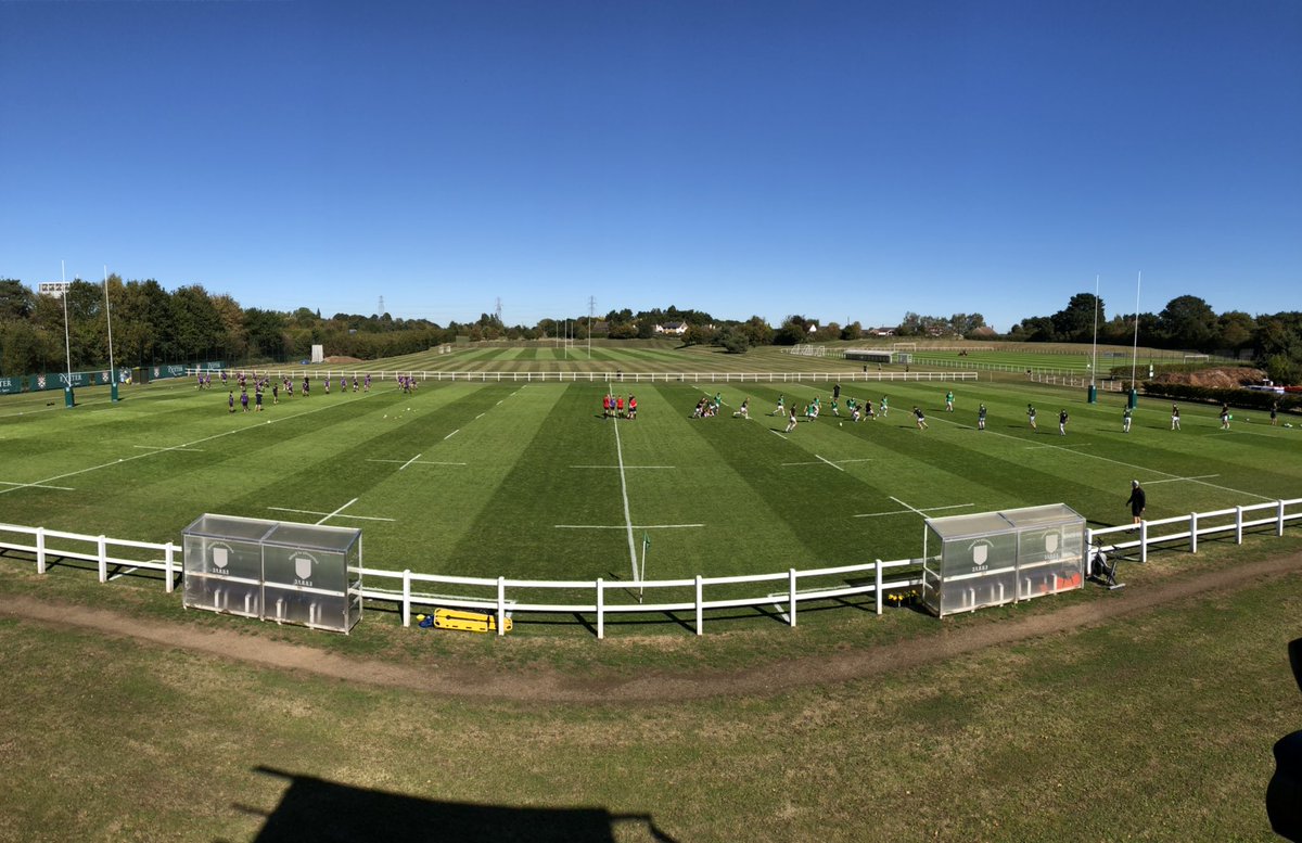 30 minutes till kick off!  <a href="/ExeterUniRFC/">EURFC</a>  v <a href="/LeedsBeckettRFC/">Leeds Beckett Rugby Union</a> in the <a href="/BUCSsuperrugby/">BUCS Super Rugby</a> opener here @ Topsham! #bleedgreen #BUCSSuperRugby