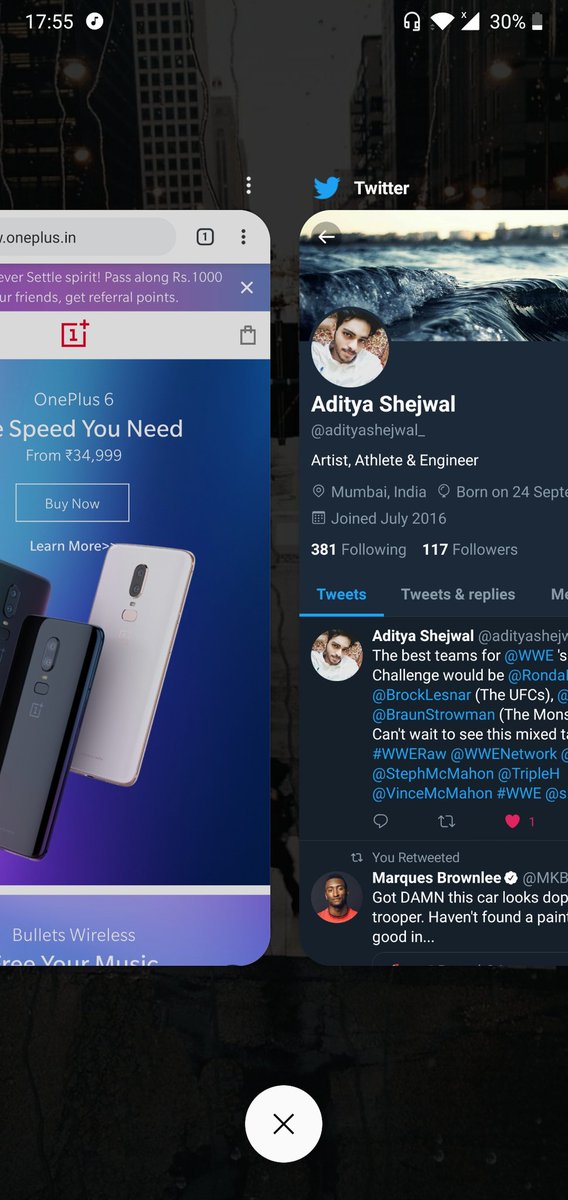 StockMaster1011's tweet photo. The smoothest, the fastest phone made more smooth & fast by @Android Pie 9.0 on my @oneplus 6. OxygenOS adds on to great interface & great user experience. Thank you @googledevs @Google @OnePlus_Support @OnePlus_IN
#OnePlus6 #OnePlusService #OnePlus #Google #AndroidPie https://t.co/cldLp7yXCh