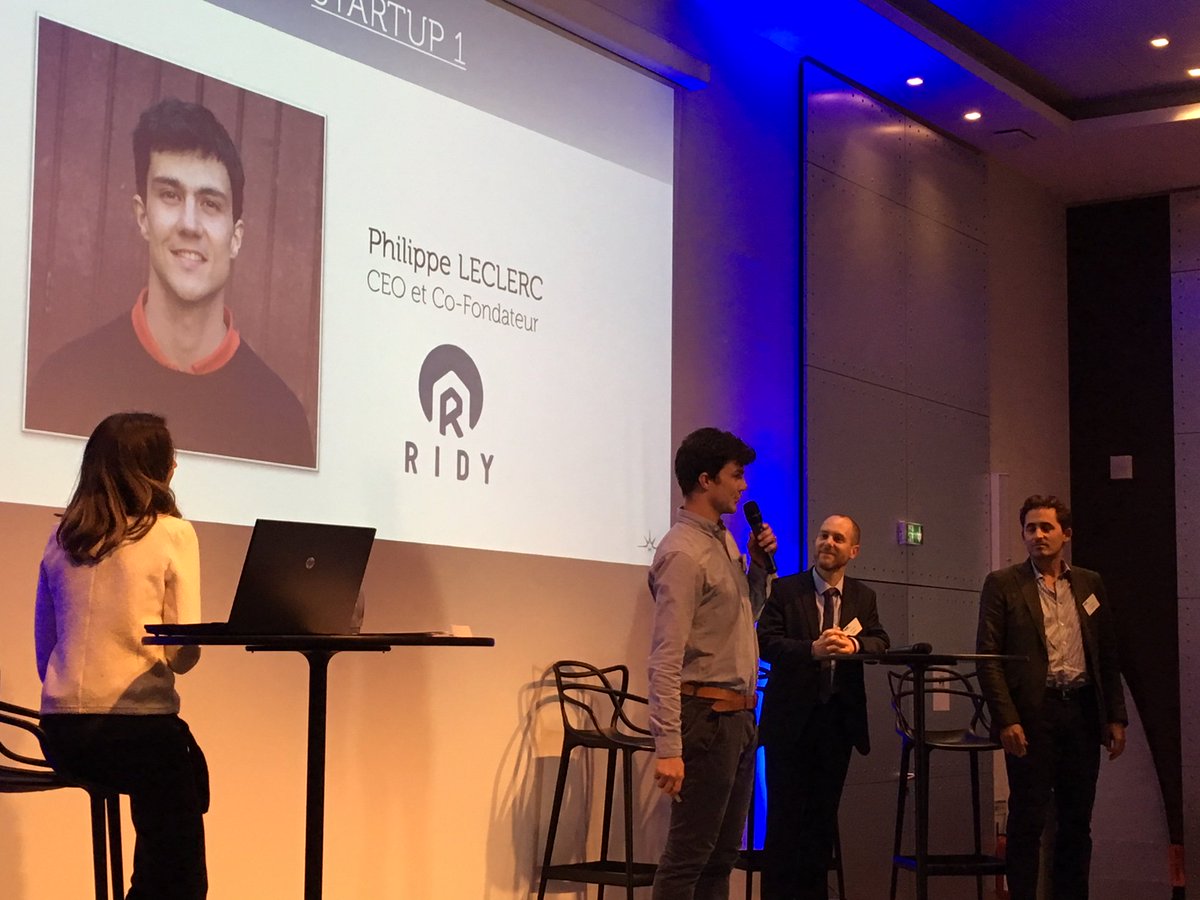 AthlonFrance's tweet photo. [#RencontresFleet] Introduction du #PitchStartUp ! 💫 

👉" Présentation de Ridy par : 

▶️ Philippe LECLERC, CEO et Co-Fondateur de @ridybike https://t.co/UYlVkK8a3Z