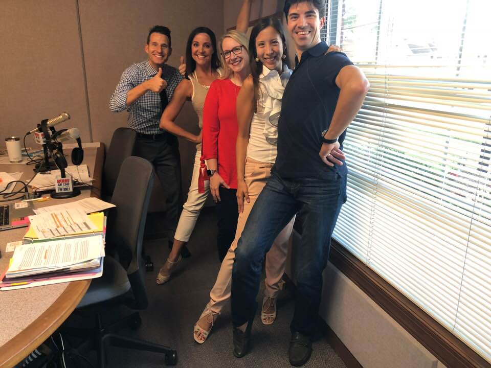 WRHI's tweet photo. Celebrity dancer Jana Connors, along with dance instructors Dimitri and Gabriella, joined Palmetto Mornings, to highlight their participation in this year's "Dancing With the Stars".
https://t.co/7sR5FE7PhG https://t.co/52xq9cclNZ