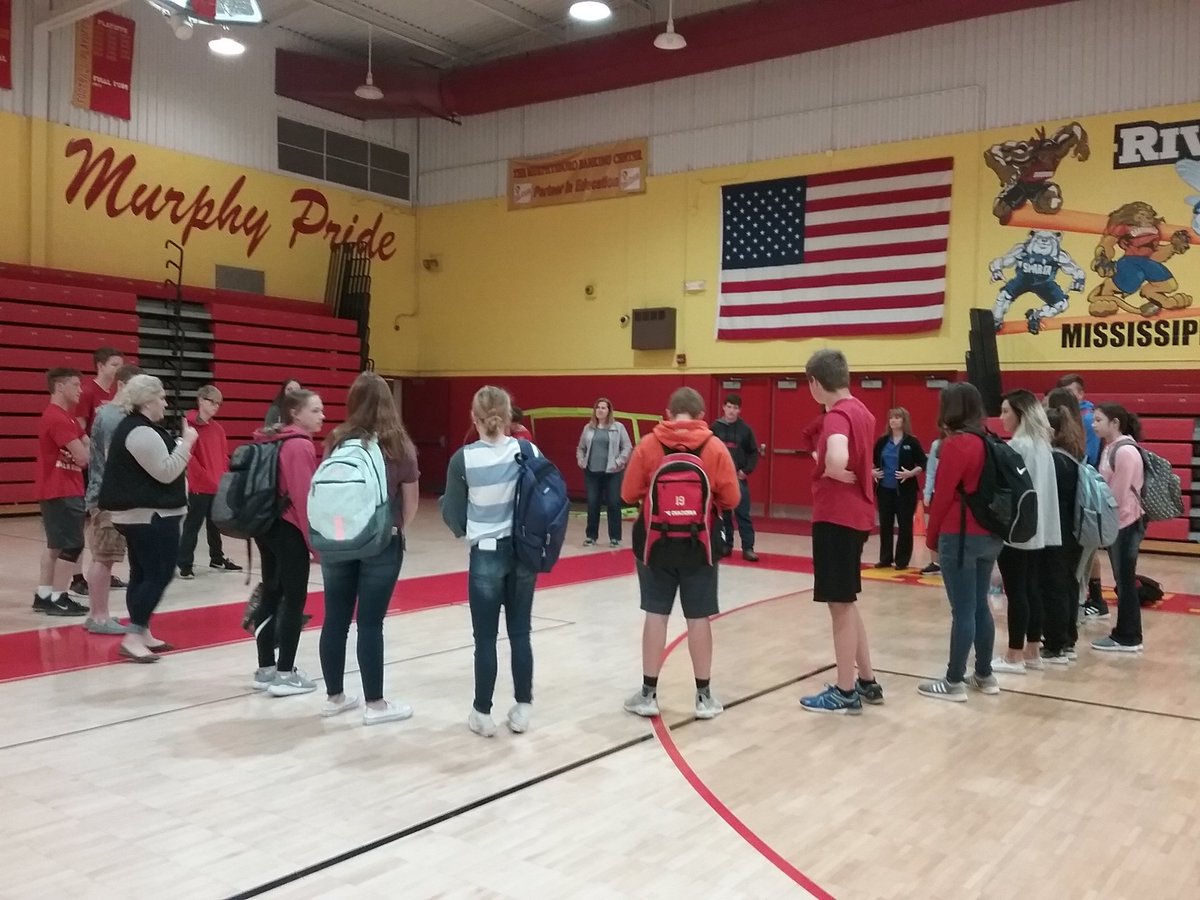 See You at the Pole. These students got up super early. FCA