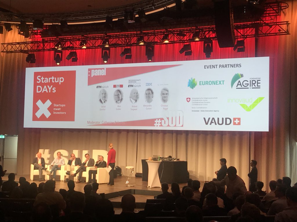 DidierSchwarz's tweet photo. “Technology alone doesn’t matter. What is important is to make this link between technology and application” - @MarcBGruber
____
#sud2018 @Innovaud @EPFL @FIT_fund @EPFL_Park https://t.co/oHdvmFeW0m