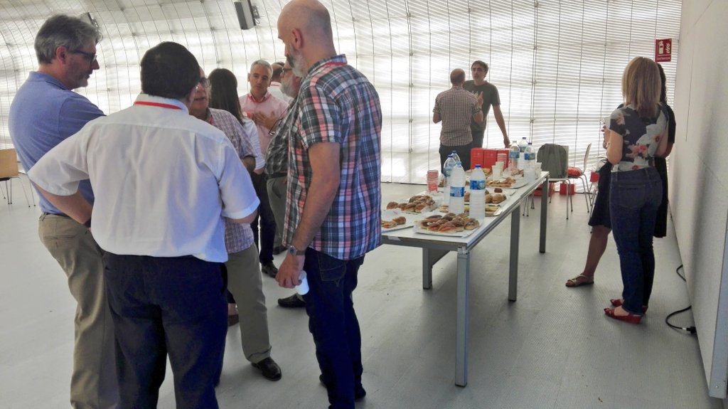 Hora de comer en #JornadasLibro