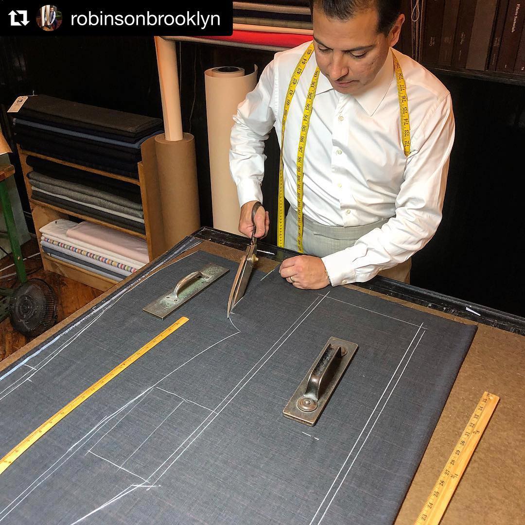 C_CLAYTON1985's tweet photo. Repost @RobinsonBklyn
・・・
We Start with Drafting ,and then the Cut #madeinbrooklyn #tailorshop #fallproduction #customclothing #bespokesuits #charlesclaytonuk #madeonsite https://t.co/B3khbPIWLD