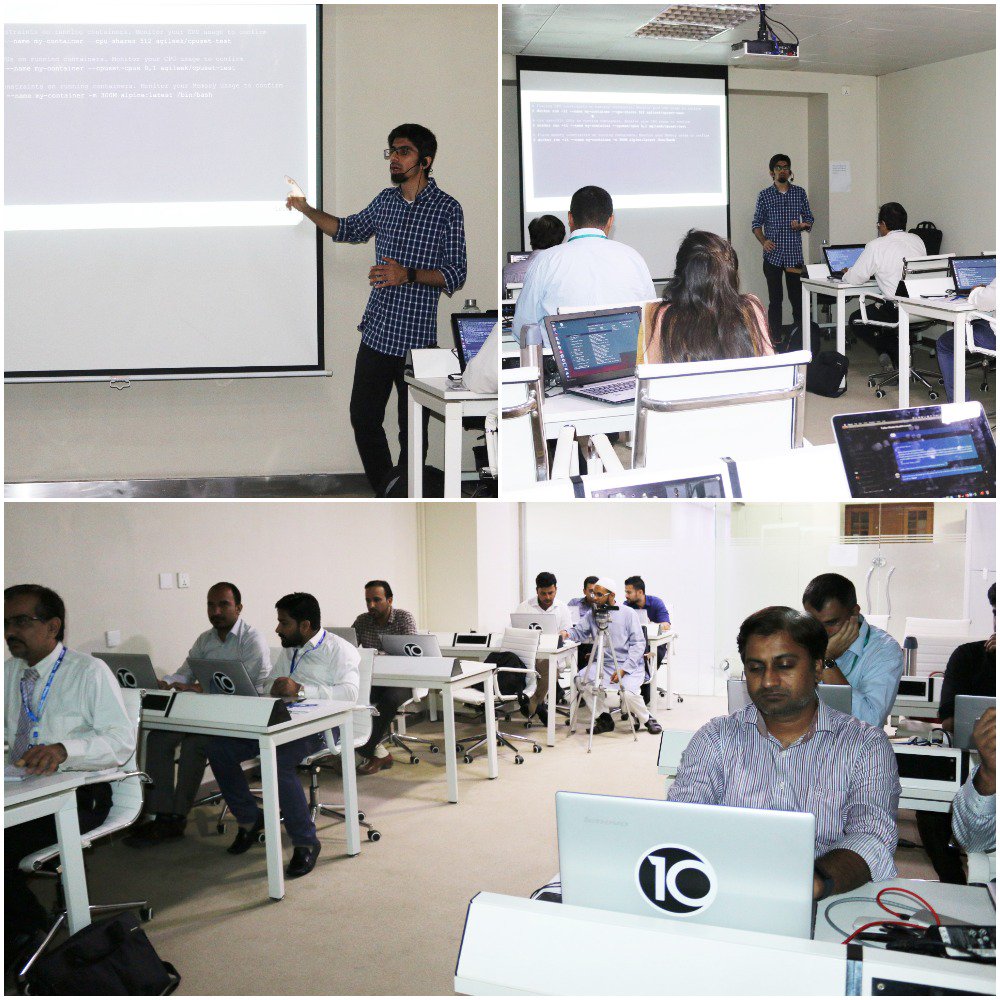 10PearlsPK's tweet image. 10Pearls University conducting a hands-on training on Docker Containerization for a leading Financial Institution. #EmergingTech #LearningAndInnovation #LeadingFromTheFront @10PUniversity