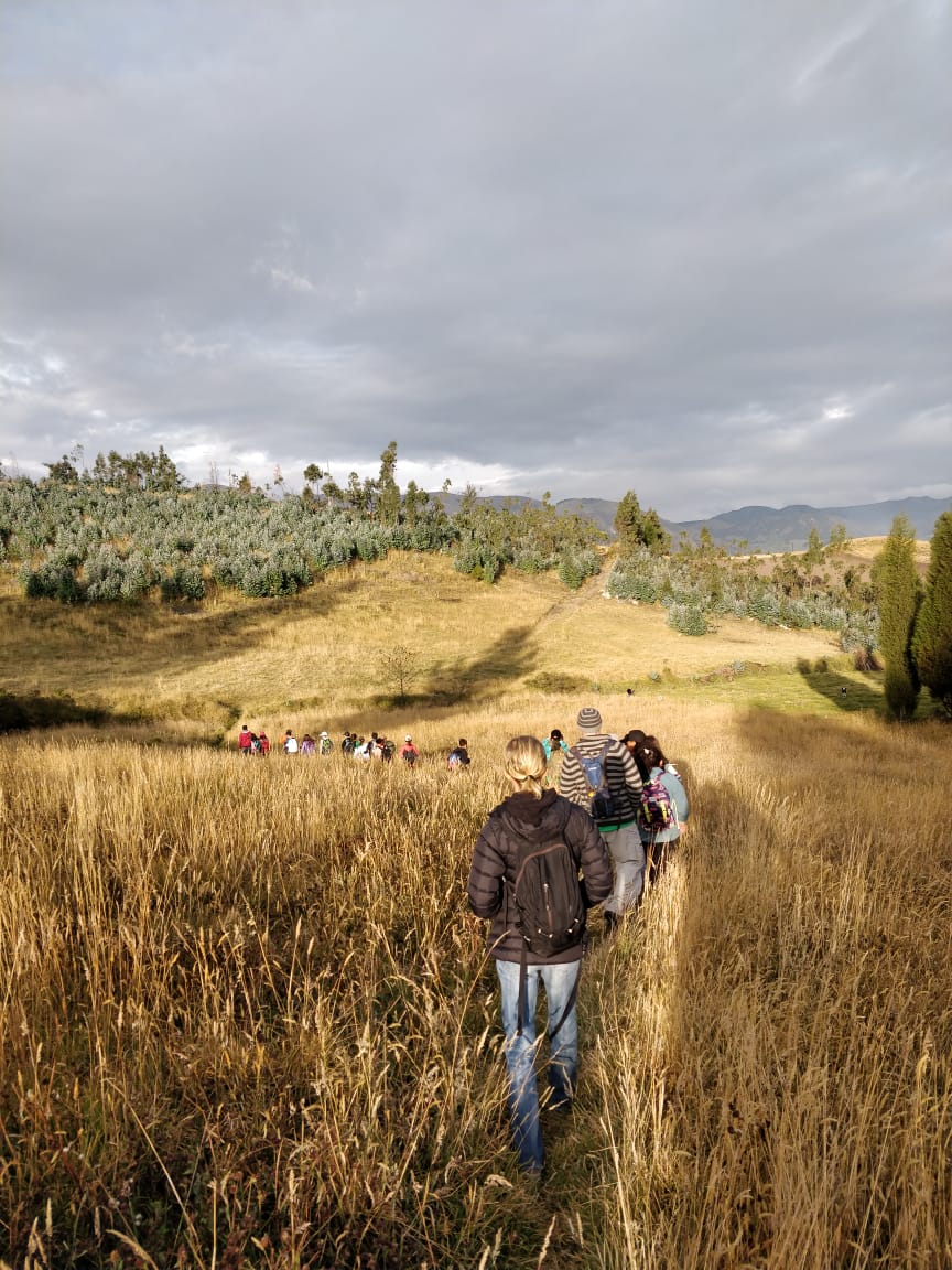 CampEcuador's tweet photo. The beauty of nature, the shape of the clouds the tones of the lights, the color of the grass can be appreciated in this walk. #TeamGrade6th enjoying nature at its best! #DoSomenthingAmazing #CampsEffect @CampsInt https://t.co/unwv4kAFSM