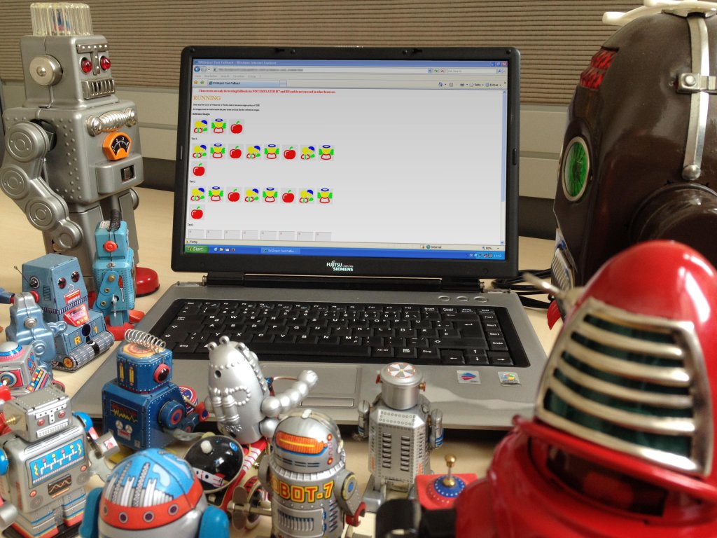 iconfu's tweet photo. Using robots for semi-automatic testing on Internet Explorer 7 running a twelve year old laptop.
This makes sure the fallback for old browsers of our SVGInject (https://t.co/YX1HEs7ZE1) actually works!
#SVG #Robots #Testing #InternetExplorer #IE7 https://t.co/6xVFcjweLg
