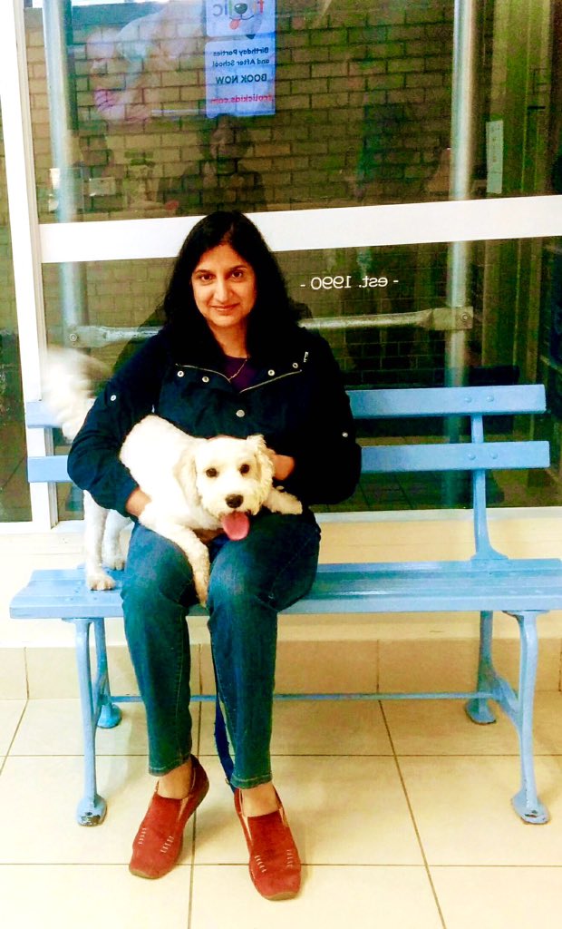 NeeraGuptaMD's tweet photo. Love my little guy----always makes me smile 😊---8 month old Niko #NationalDogWeek #MyFirstPuppy #puppies https://t.co/TkYOef4EUT