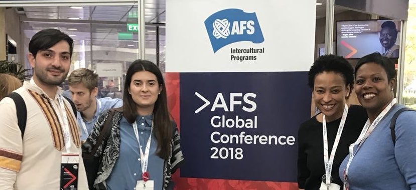 HendersonKaya's tweet image. The @TeachForAll &amp;amp; @TeachForArmenia crew at #AFScon @AFS #globalcompetence