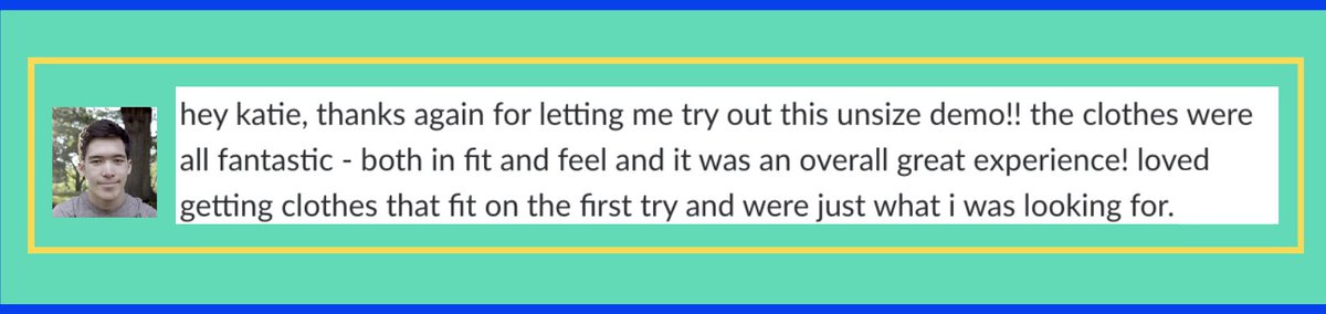 There is still time to be one of the first to try <a href="/unsize_me/">Unsize</a>! If you are looking for fall clothing, we will help you find what fits in your budget, size, and style. Sign up here: docs.google.com/forms/d/e/1FAI…