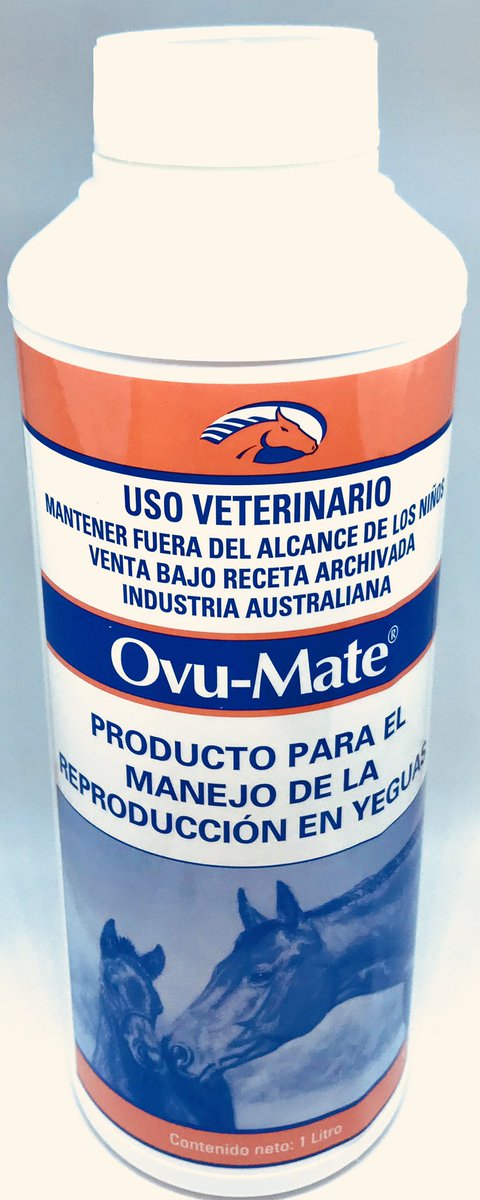 RandlabArg's tweet image. Ovu-mate (Altrenogest: 0,22 g)

Regulación y control del ciclo reproductivo en yeguas.