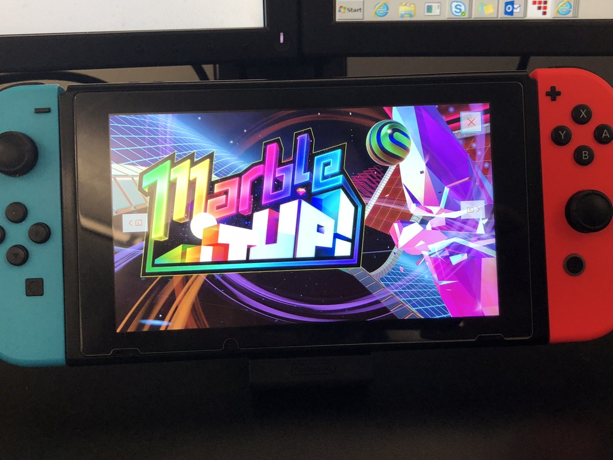 RetroTimeTodd's tweet photo. Only a few more days until the fantastic @MarbleItUp is released! Don’t miss it! Stay tuned for Marble it Up coverage tips, tricks, and hands on impressions! #nintendo #nindies #marbleblast https://t.co/tHbfFHAg6b