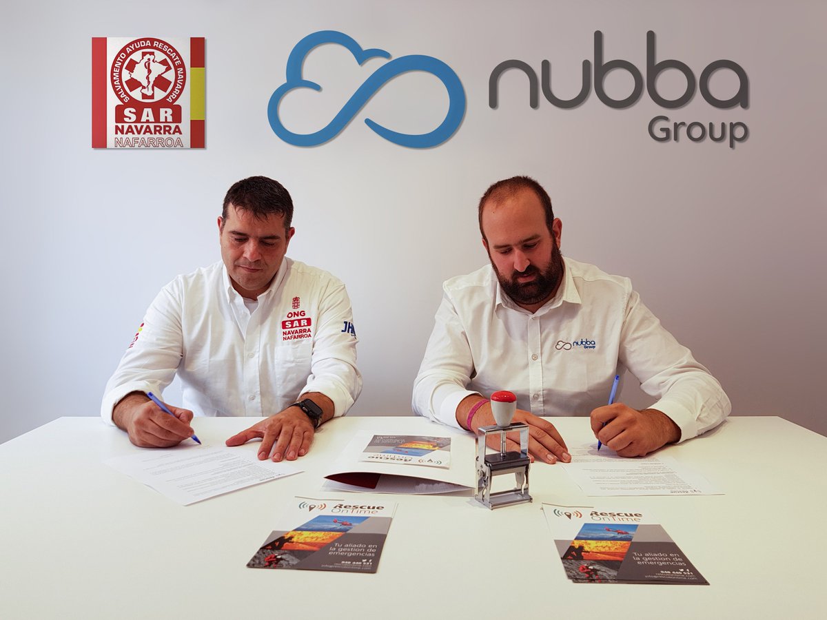 RescueOnTime's tweet photo. Firmado convenio con la ONG @SARNAVARRA para la implementación del sistema Rescue On Time en las entidades con las que colabora.

https://t.co/rI5CZtRmit https://t.co/hb9YSnUIlj