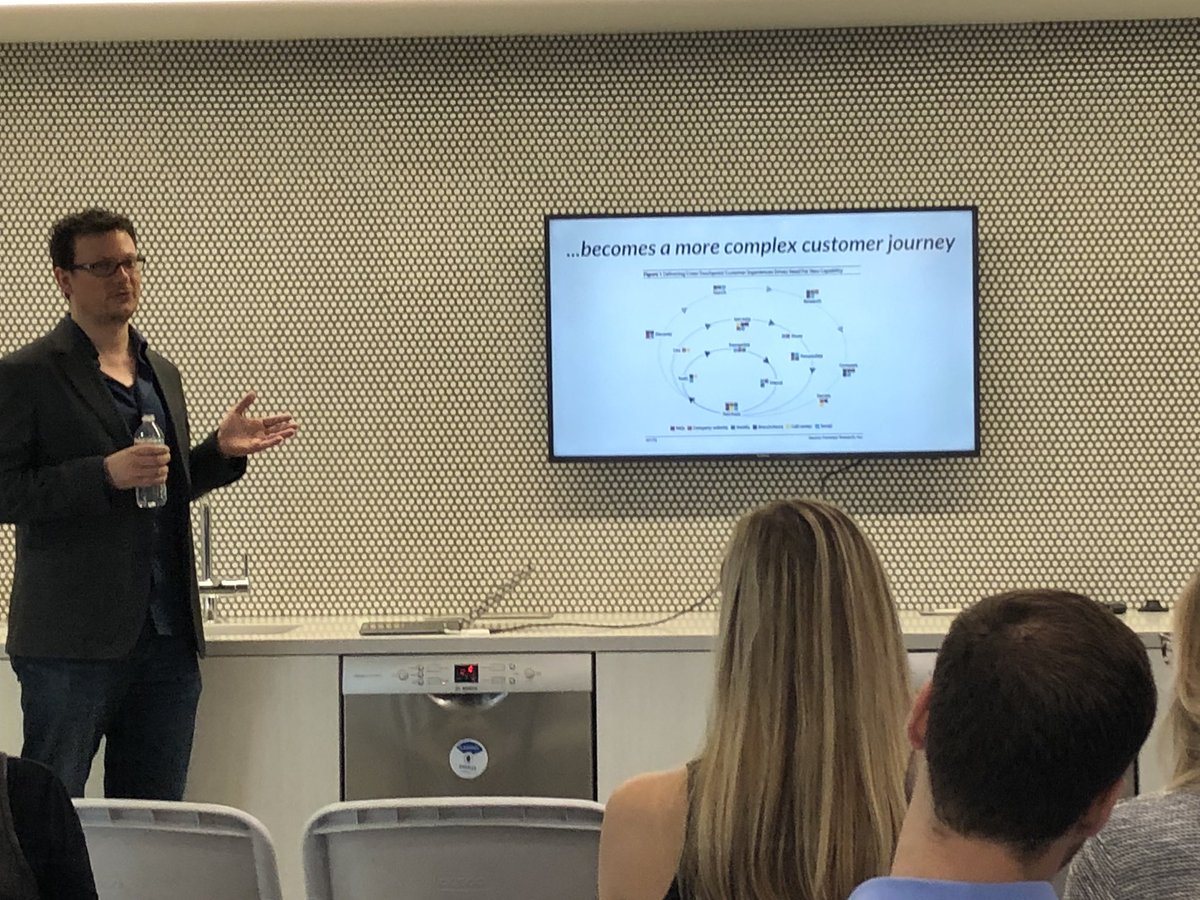 AAF_DC's tweet photo. Why does a #brand need to be #agile? Because the current customer journey looks a lot like this👇... not the age-old marketing funnel @gregkihlstrom #AMAdBuzz https://t.co/hEIZTbdCz9