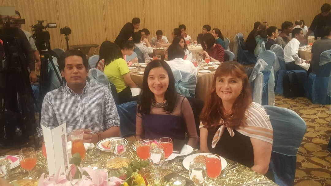 KTJSeniorSchool's tweet photo. 35 of our sixth formers are enjoying an evening in KL with the #kloxbridge society, hearing from @khairykj and Prof KS Jomo about their ideas for The Way Forward for Malaysia. https://t.co/mXADF7uRrH