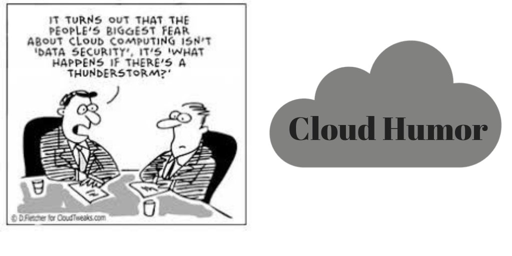 StreeboInc's tweet image. #CloudHumor