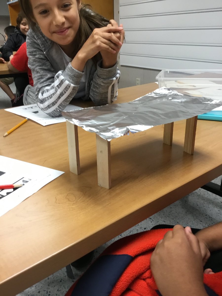 HESlibSTEMtech's tweet image. Learning about and recreating different types of bridges in STEAM lab. @HESlibSTEMtech @Herndon_ES
