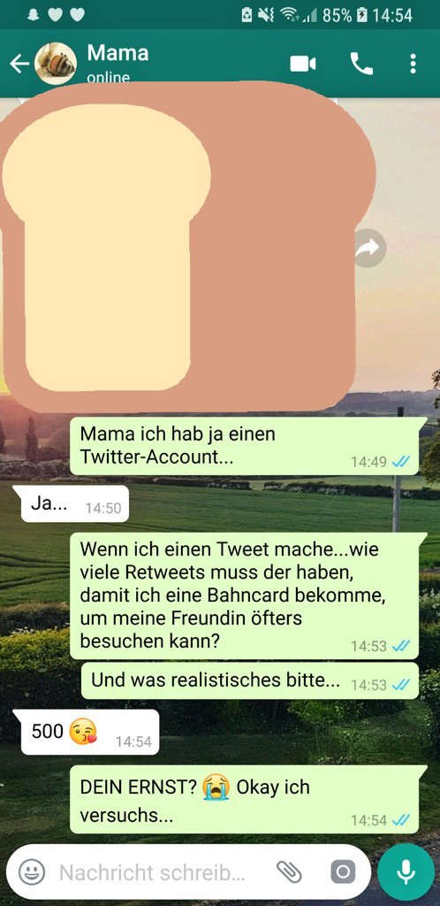 Ich schaff nie im Leben 500 Retweets aber es ist nur ein Klick... Es müssen "nur" 500 Leute mitmachen damit ich und eine andere Person sehr sehr glücklich wären ❤💑 Bitte RT 🔁