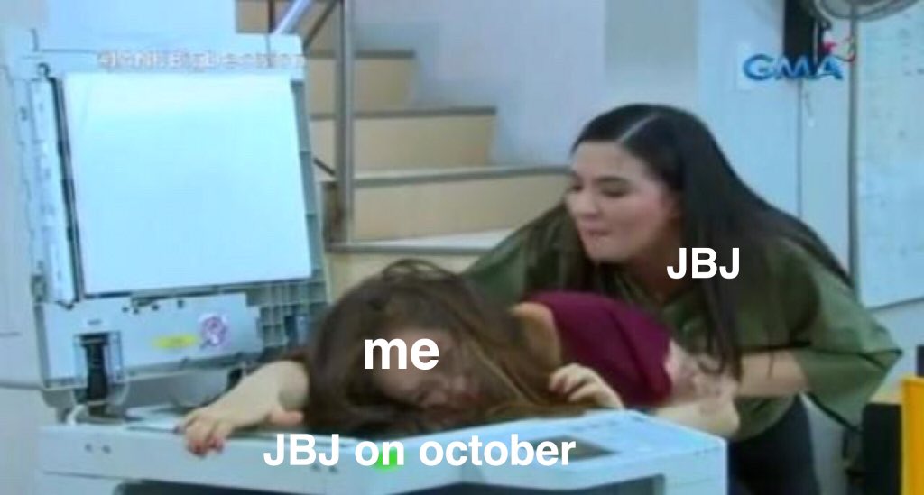 Hotshot comeback some day in october
JBJ95 debut on october
Hyubin fashion runway
Mc Yongguk
Donghan comeback on oct 17
JBJ 1st anniversary on oct 18

cue in joyful tears