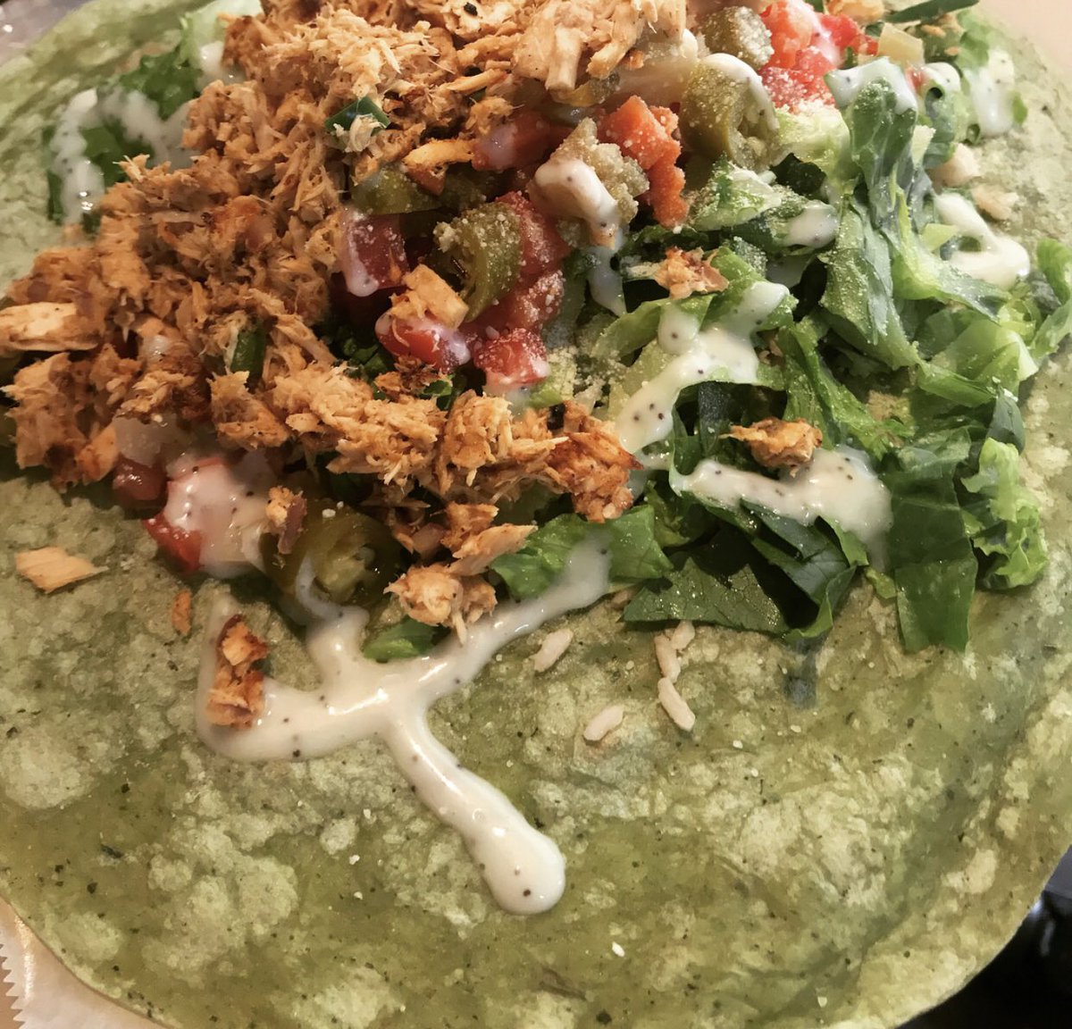 Top of the morning! ☀️ Top it off with our very own Grilled Albacore Tuna! Try it as a wrap, salad, bowl, or tacos today! 

—
#ChicagoEats #BlackOwnedBusiness #Chicago #SouthLoop #HydePark #ChicagoFoodies #Service #Growth #CustomersFirst #Community #Food #healthy
