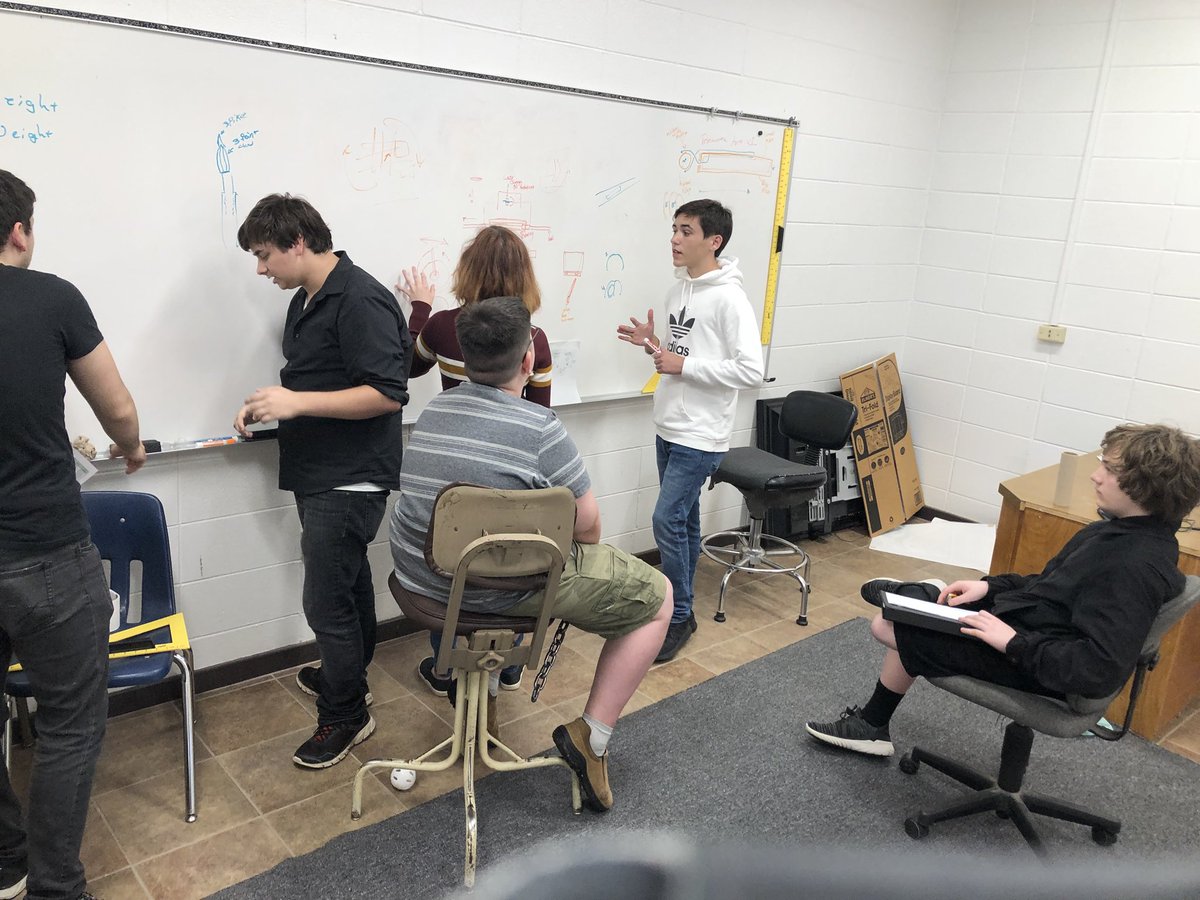 CarrollRobotics's tweet photo. The Carroll Robotics team is back at it again, starting with some meetings to get ideas out there! #currenteventsBESTrobotics #Thanks2bestrobotics #Robotics #BESTRobotics2018 #BestRobotics25Years #BestRobotics https://t.co/FJ80Arf9oW