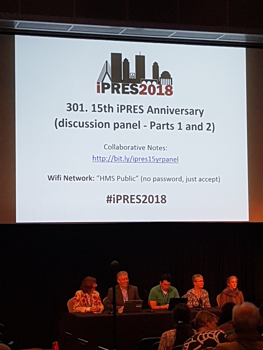 iPres2018 tweet media