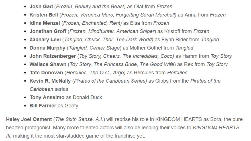 Dean On Twitter Mandy Moore Is Still Not Yet Confirmed For Rapunzel In Kh3 Remember The Last Time We Got An English Trailer All The Tangled Voices Were Silent I Wonder Who