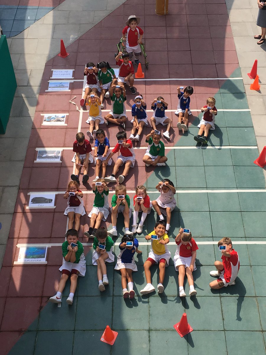 VHPS_Year2's tweet photo. Year 2 are learning about pictograms this week so we decided to make a human pictogram to represent the different modes of transport. We all had to work out where to sit and stay very still until we had been counted. #VHPSthelittlethings #VHPSmaths #VHPSYear2 https://t.co/SGQ5AAAAkT