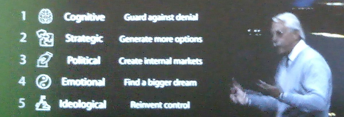 "If we want to create evolutionary advantange we need to reinvent control" - Gary Hamel, Nordic Business Forum 2018 #evolutionaryadvantage #NBF2018