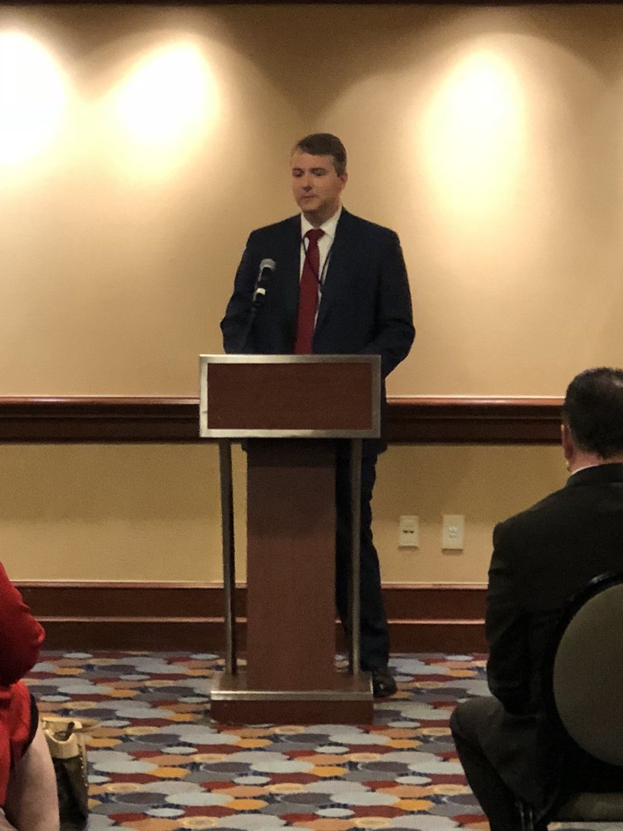 kchristiansen26's tweet photo. Valuable insights from the Nat’l Econ Council’s Andrew Olmem this morning. #2018pnwchv #oregonbanking https://t.co/DYfLNNKw1W