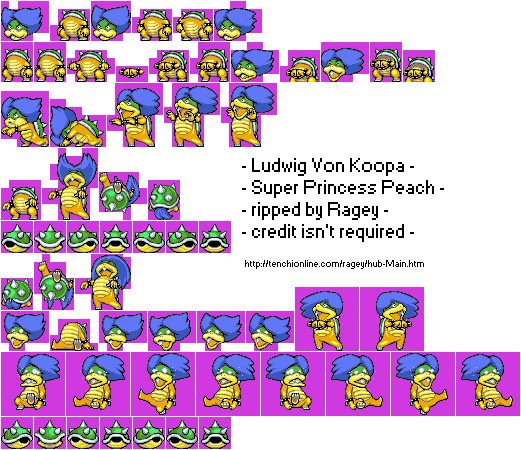 スーパープリンセスピーチって没データの中にはコクッパことクッパ七人