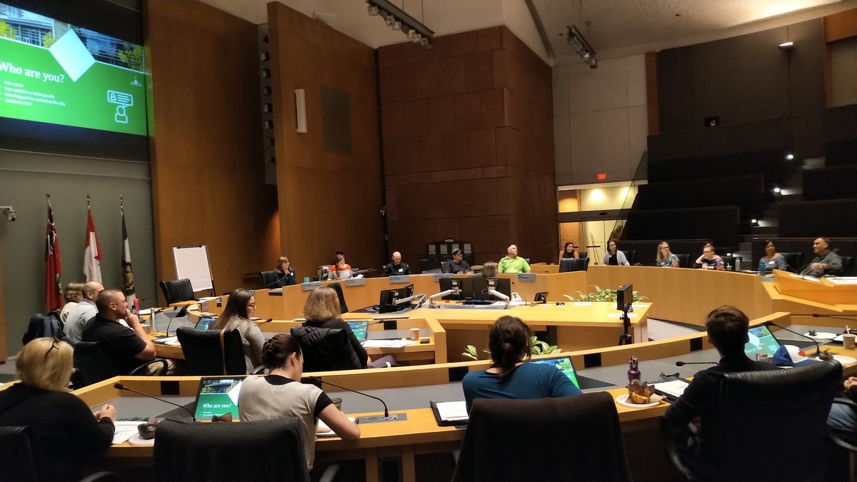 berryonline's tweet photo. One of my favourite parts of being Mayor is getting to speak to all our new staff at our  #corporateorientation sessions. Great team of #publicservants helping make us #kwawesome! Hey, is that @centralfairies of @OurPorchParty fame in the distance? https://t.co/wsZS5T9WW1