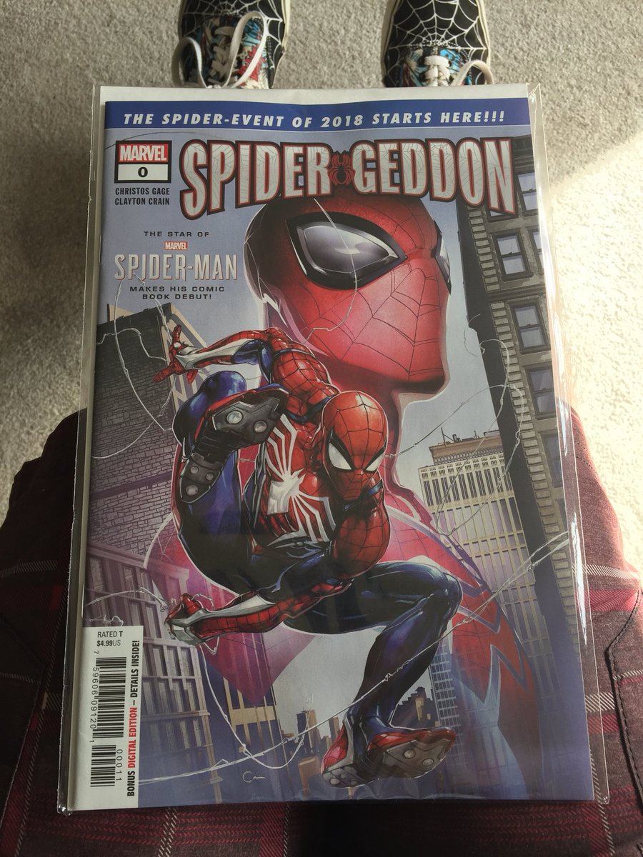 Iamzodkneel's tweet photo. And the hits just keep coming?!!!! 😔😲 #SpiderManPS4 #SpiderGeddon 🕷🕸 #WishIhad ... https://t.co/MLBcOOZCHi