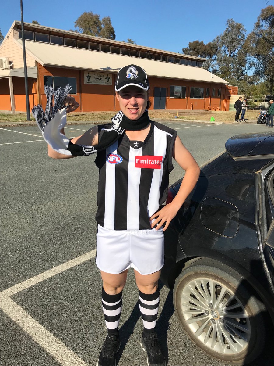 Trev_Mellington's tweet photo. Didn’t realise our @AFL_GM #vlinecup18 campaign was fancy dress #DudvsWaldo https://t.co/0voZ5gRtHR