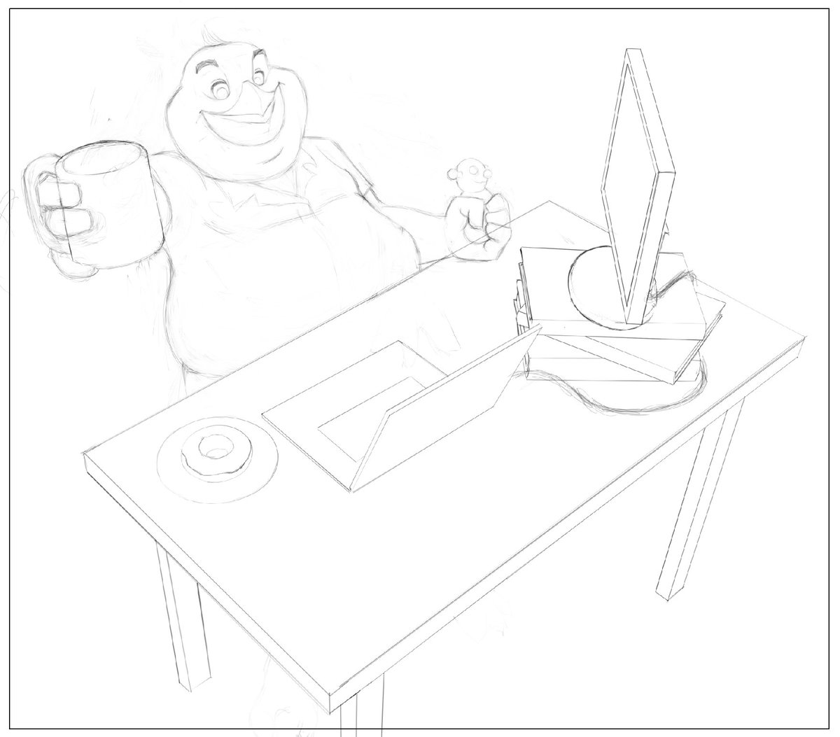 SeanJMacIsaac's tweet photo. From yesterday/this morning -- the tech support guy
@safetywingcom #illustration #cartoons #graphicdesign https://t.co/DD5Fwb82K7