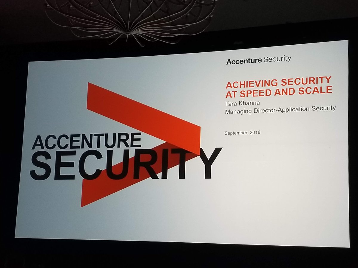 OpenTextSec's tweet image. Tara Khanna (@khannatw) of @Accenture talks about managing risk at the application layer

#MicroFocusCyberSummit Keynote

#DevOps #DevSeops