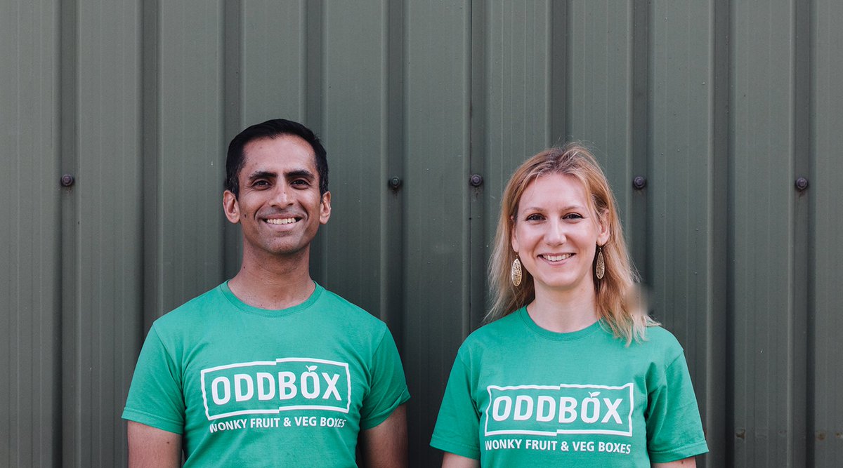 OddboxHQ's tweet photo. Tonight's the big night 🎉 From THIS evening we'll officially be delivering to EAST LONDON E1, E2, E3, E8, E9 & E14. Huge thanks to all the sign ups & people spreading the word for the #wonkyvegrevolution heading East, we can't wait to stop #foodwaste in a new part of town! 🥦🥕 https://t.co/Nq9RRu3UHg