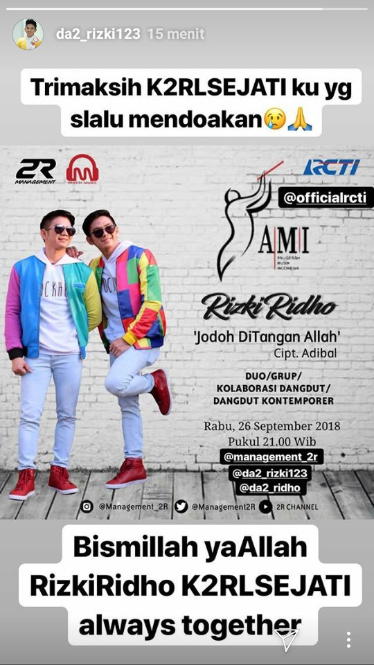 NokNirmalasari's tweet photo. Bismillah ya allah smoga ini rejekinya pulang bawa piala aminnn
#RizkiRidhoAmi2018 https://t.co/VebSHXsMwk