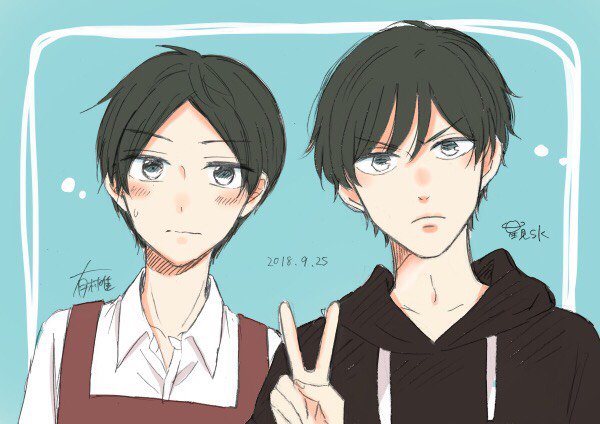 昨日は星見SKさんに会いに名古屋へ行ってきました！コラボイラスト描いたので載せます✨着色は星見さんがやってくれました～！嬉しい～！楽しかったです！！ 