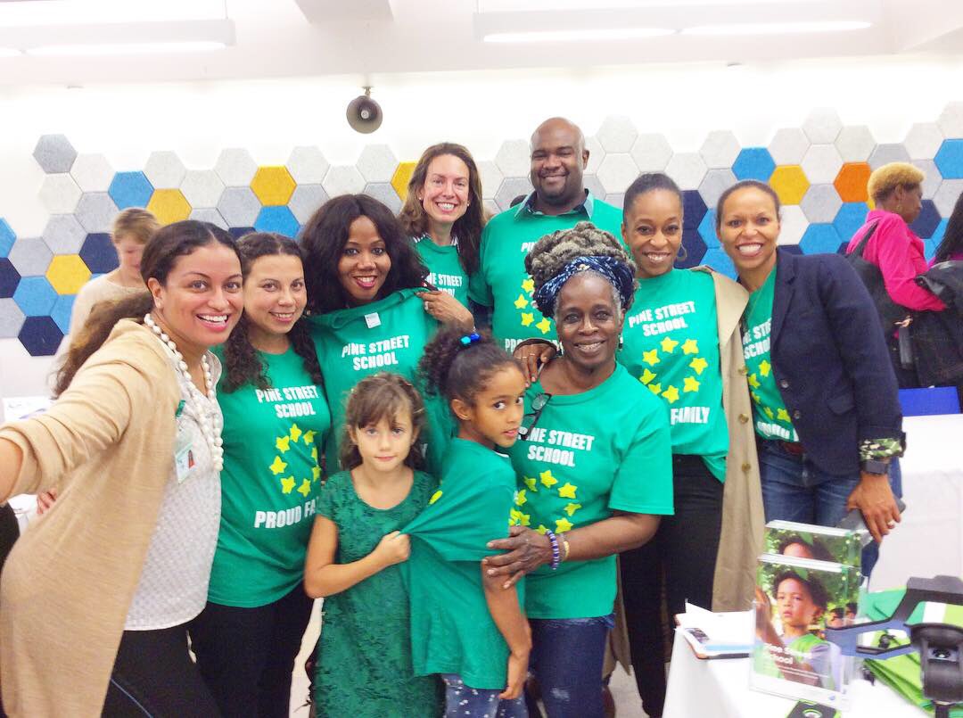 GreenIvyPSS's tweet photo. Our amazing parents and students repping our schools to #parentsofcolor at one of NYC’s biggest private school fairs @MochaMoms Education Expo at @BerkeleyCarroll in #ParkSlope. Over 100 families met with us and scheduled tours! https://t.co/hRIKhFmDX6