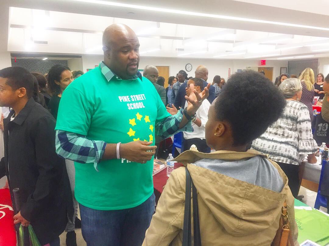 GreenIvyPSS's tweet photo. Our amazing parents and students repping our schools to #parentsofcolor at one of NYC’s biggest private school fairs @MochaMoms Education Expo at @BerkeleyCarroll in #ParkSlope. Over 100 families met with us and scheduled tours! https://t.co/hRIKhFmDX6