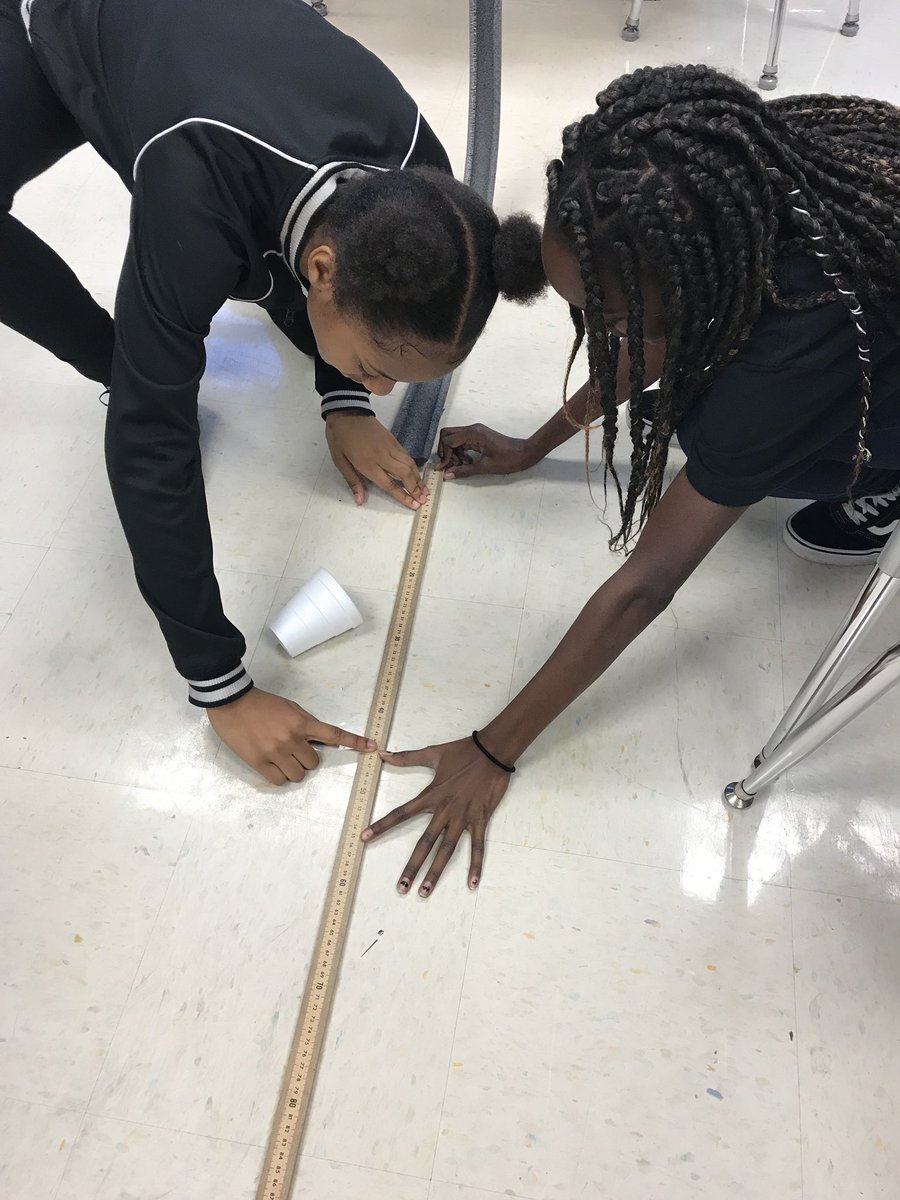 MsRenfroe_CHMS's tweet photo. My enrichment group is investigating how ramp height affects the distance marbles roll. They are doing such a great job! #JUSTDOntIT https://t.co/7ul2fKZFod