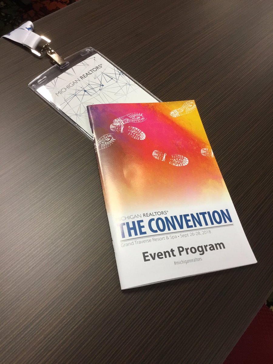 AlbrechtRealtor's tweet photo. Here with the team from @REOnorth and the @M22Trail for the @MichREALTORS Convention in @TraverseCity! First class job so far by the team @GTResort! Also registration and packet pick up seamless thanks to the great team at #MichiganRealtors https://t.co/altyQI4mHc