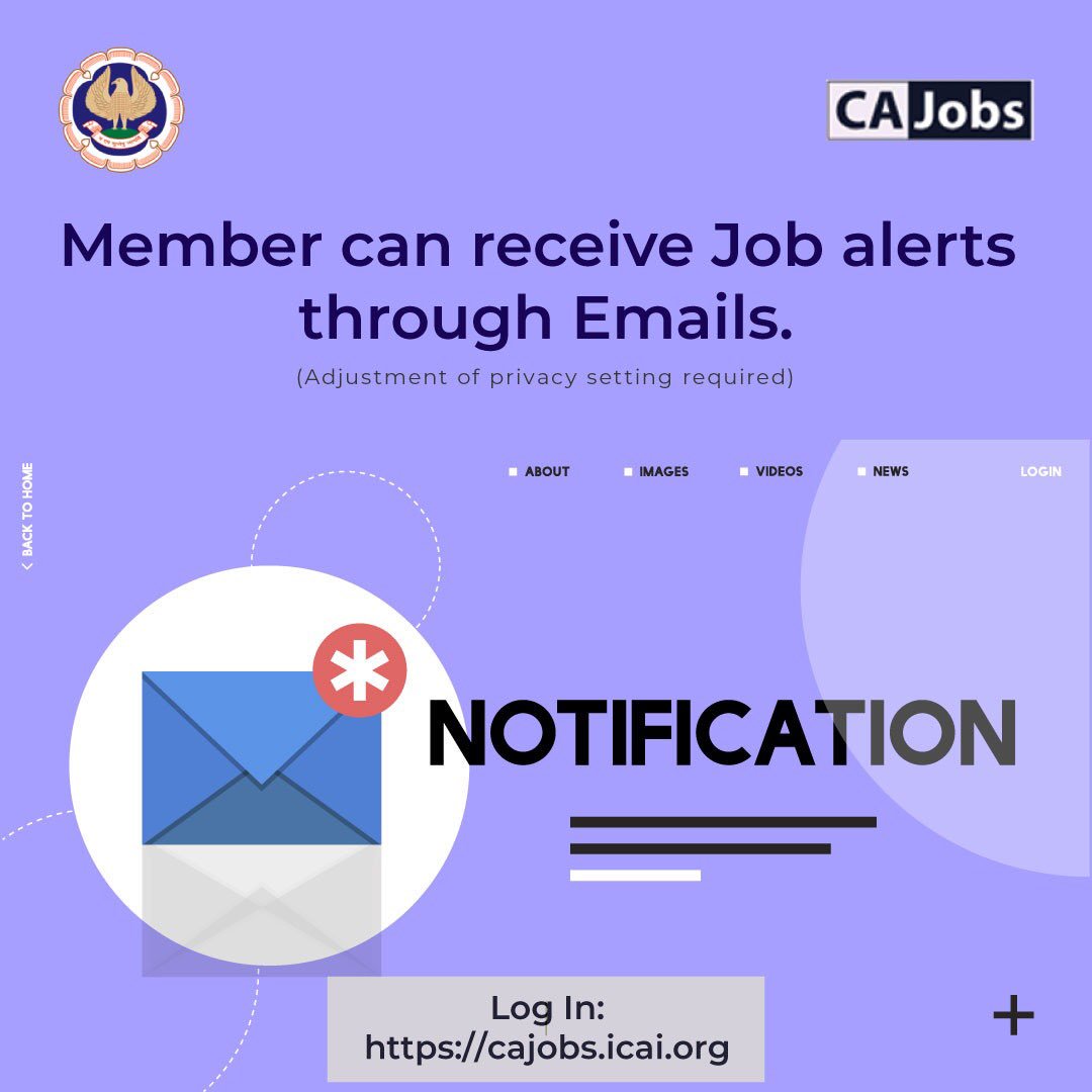 Request company and ca members take the benefit of job portal of icai .
Request every one to retweet this post as much as possible for the benefit of all .