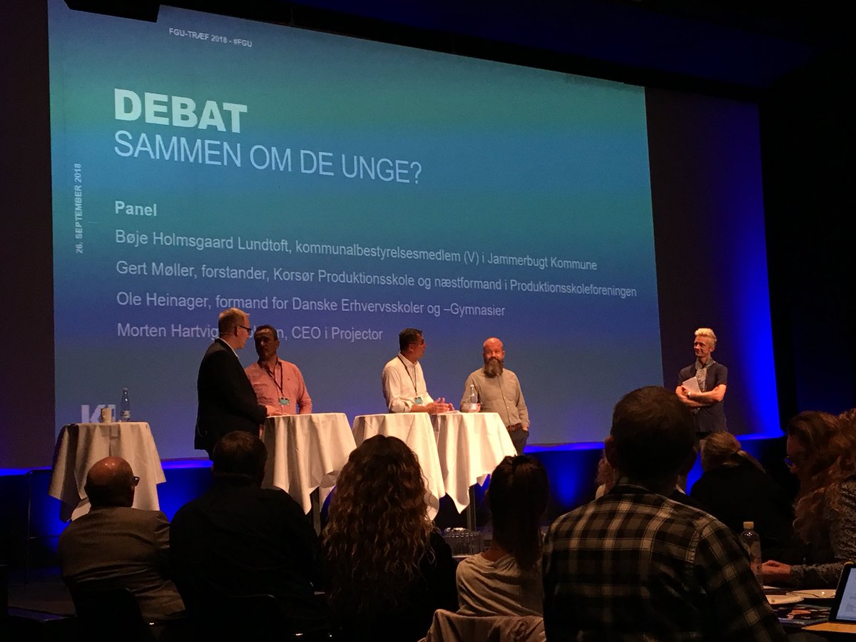 psf_nu's tweet photo. Næstformand @GertMoeller debatterer #fgu ved @kommunerne FGU-træf https://t.co/Wfc6cS6poQ