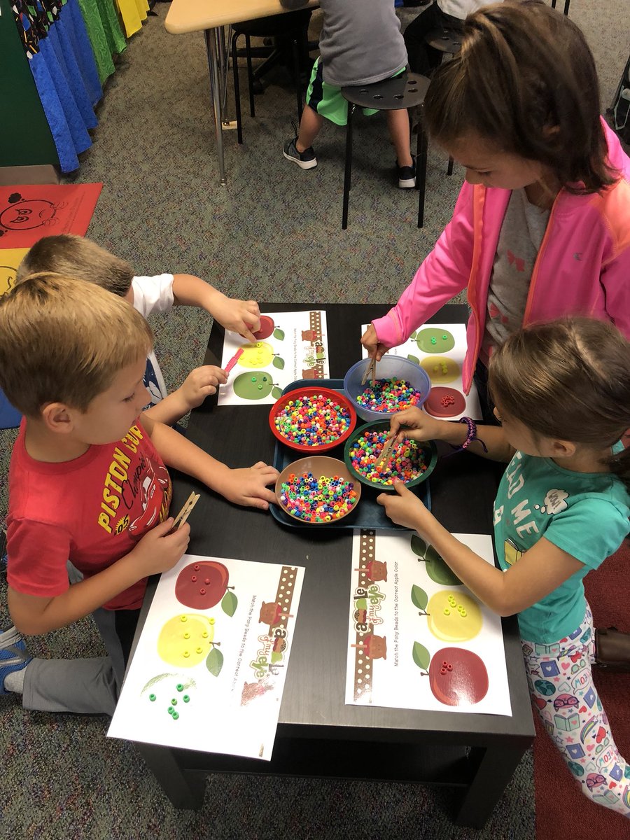 MrsKaufmanKS's tweet photo. Strengthening our hand muscles! #iteachk #finemotorstations https://t.co/Xir1wKc5GM
