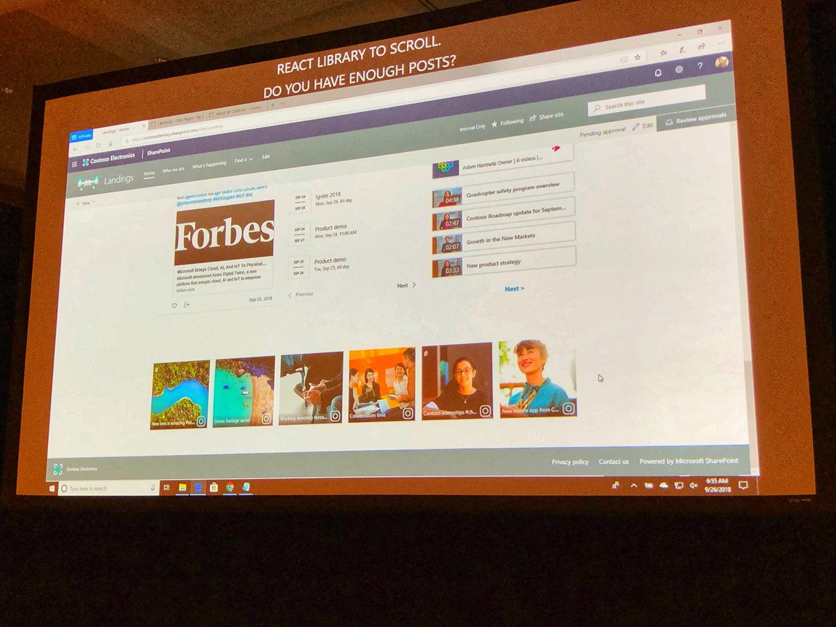 patricg's tweet image. #Instagram #webpart #modern #sharepoint #MSIgnite